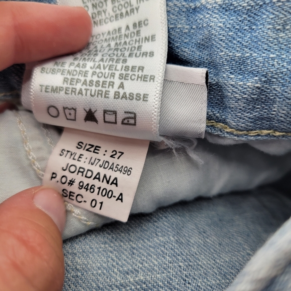 Joe's collectors edition selvedge slouch slim jeans 27 - Picture 8 of 8